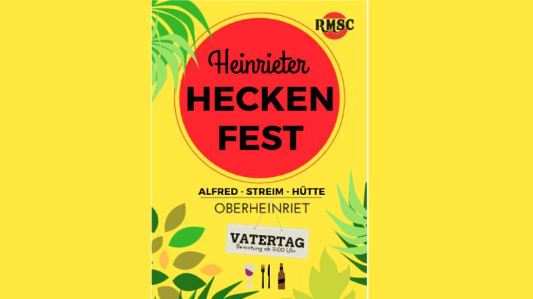 Heinrieter Heckenfest am 18. Mai 2023